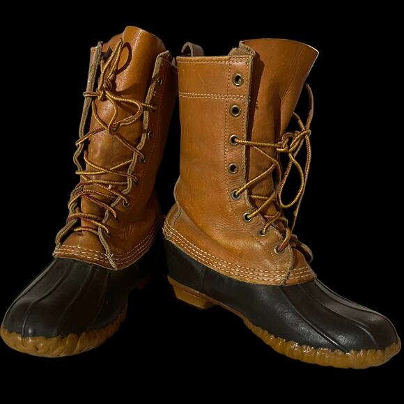 L.L. Bean Maine Hunting Shoe Boots Size 7 main image 4